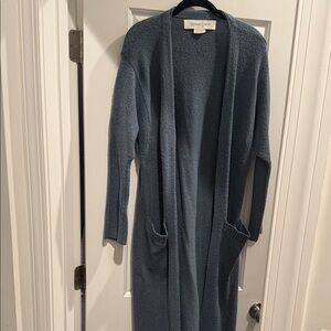 Treasure & Bond Soft Blue Long Cardigan